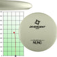 Divergent Discs Nuno Max Grip Glow disc with flight path chart