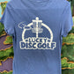 Tri Blend Womens Lucky Disc Golf Brand Shirt - Available in 7 Colors