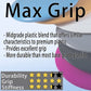 Max Grip Plastic disc golf discs - excellent grip & durability.