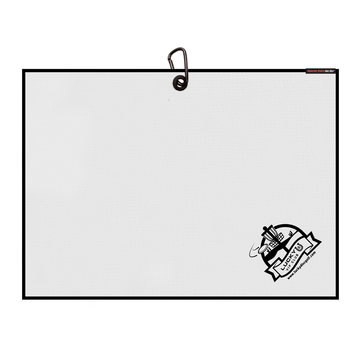 VIP Club Microfiber Disc Golf Towel - Use discount code "LDGVIP40" for a 40% discount!